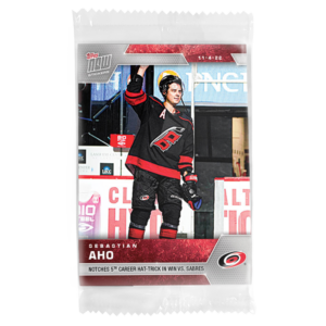 2022-23 TOPPS NOW  #50- Sebastian Aho (1 of 68)