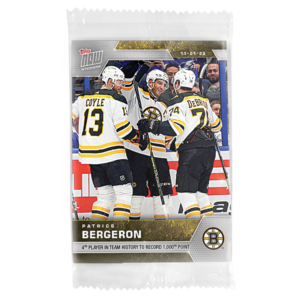 2022-23 TOPPS NOW  #74- Patrice Bergeron 2 (1 of 177)