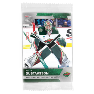 2022-23 TOPPS NOW  #106- Filp Gustavsson (1 of 66)