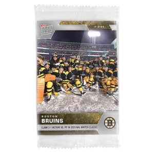 2022-23 TOPPS NOW  #136- Boston Bruins 4 (1 of 498)