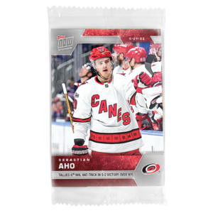 2022-23 TOPPS NOW  #164- Sebastian Aho 2 (1 of 142)