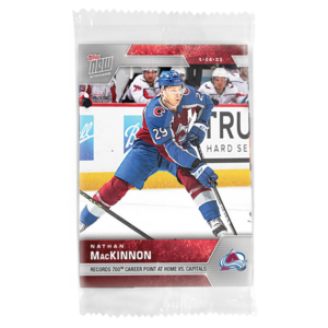 2022-23 TOPPS NOW  #171- Nathan MacKinnon 3 (1 of 72)