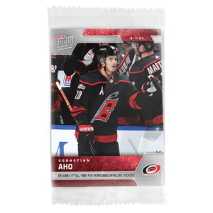 2022-23 TOPPS NOW  #181- Sebastian Aho 3 (1 of 84)