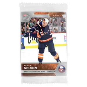 2022-23 TOPPS NOW  #184- Brock Nelson 2 (1 of 67)
