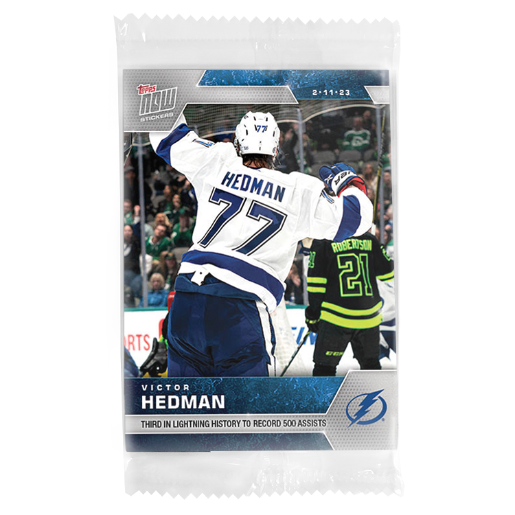 2022-23 TOPPS NOW #196- Victor Hedman (1 of 76)