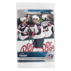 2022-23 TOPPS NOW  #209- Liam Foudy (1 of 73)