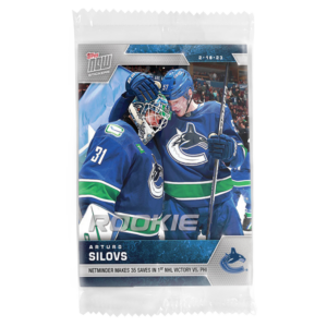 2022-23 TOPPS NOW  #210- Arturs Silovs (1 of 178)
