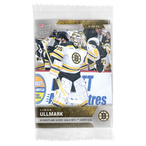 2022-23 TOPPS NOW  #223- Linus Ullmark 3 (1 of 321)