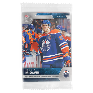2022-23 TOPPS NOW  #232- Connor McDavid 13 (1 of 261)