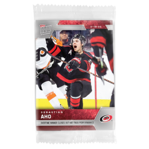 2022-23 TOPPS NOW  #265- Sebastian Aho 4 (1 of 59)