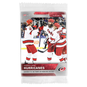 2022-23 TOPPS NOW  #274- Carolina Hurricanes 3 (1 of 84)
