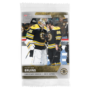 2022-23 TOPPS NOW  #283- Boston Bruins 8 (1 of 136)