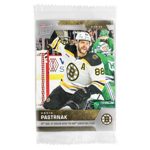 2022-23 TOPPS NOW  #287- David Pastrnak 6 (1 of 231)
