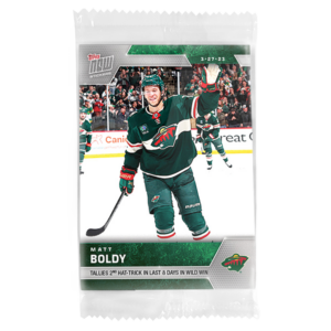 2022-23 TOPPS NOW  #289- Matt Boldy 2 (1 of 91)