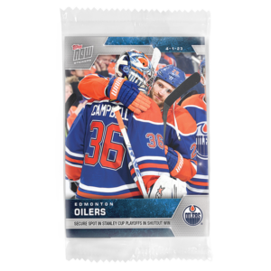 2022-23 TOPPS NOW  #307- Edmonton Oilers (1 of 81)