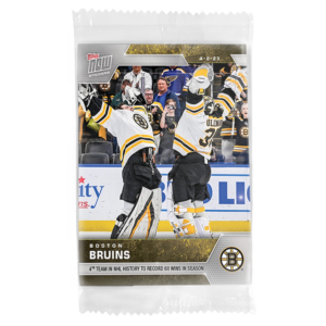 2022-23 TOPPS NOW  #308- Boston Bruins 10 (1 of 256)
