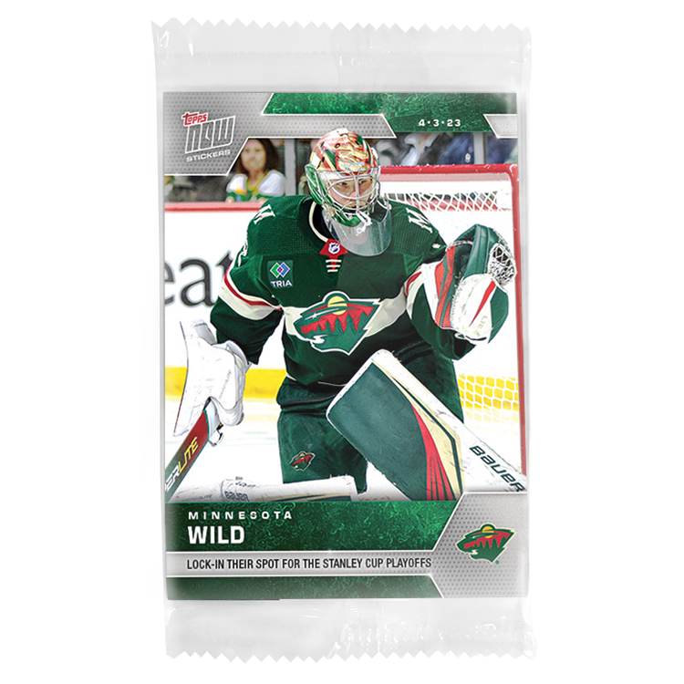 2022-23 TOPPS NOW #313- Minnesota Wild (1 of 65)