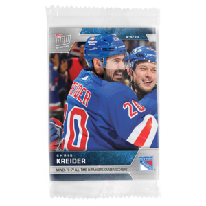 2022-23 TOPPS NOW  #318- Chris Kreider (1 of 80)