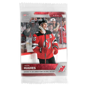 2022-23 TOPPS NOW  #319- Jack Hughes 3 (1 of 220)