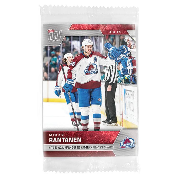2022-23 TOPPS NOW #324- Mikko Rantanen 5 (1 of 120)