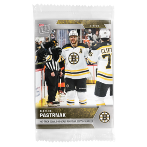 2022-23 TOPPS NOW  #331- David Pastrnak 8 (1 of 214)