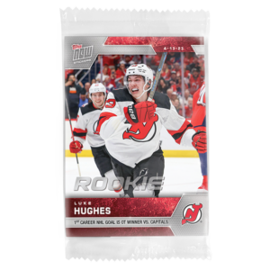 2022-23 TOPPS NOW  #348- Luke Hughes 2 (1 of 374)