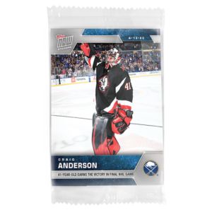 2022-23 TOPPS NOW  #349- Craig Anderson 2 (1 of 94)