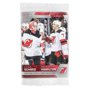 2022-23 TOPPS NOW  #371- Akira Schmid/ Dougie Hamilton (1 of 128)