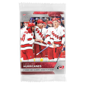 2022-23 TOPPS NOW  #382- Carolina Hurricanes 4 (1 of 66)