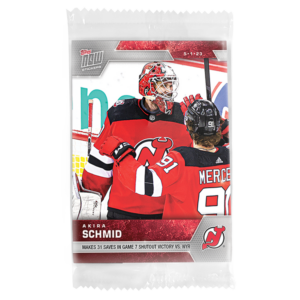 2022-23 TOPPS NOW  #389- Akira Schmid 3 (1 of 101)