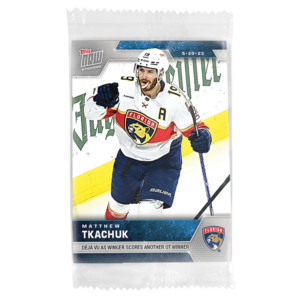 2022-23 TOPPS NOW  #411- Matthew Tkachuk 10 (1 of 80)