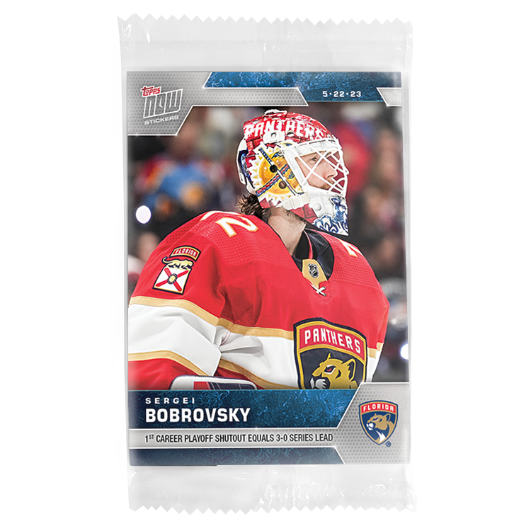 2022-23 TOPPS NOW #413- Sergei Bobrovsky 4 (1 of 80)