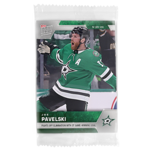 2022-23 TOPPS NOW  #417- Joe Pavelski 4 (1 of 95)