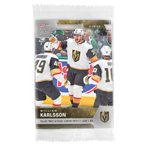 2022-23 TOPPS NOW  #419- William Karlsson (1 of 129)
