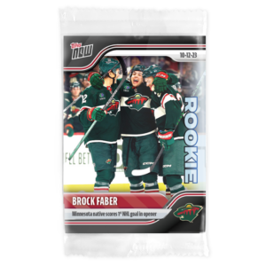 2023-24 TOPPS NOW  #9- Brock Faber (1 of 698)