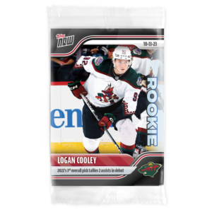 2023-24 TOPPS NOW  #10- Logan Cooley (1 of 1058)