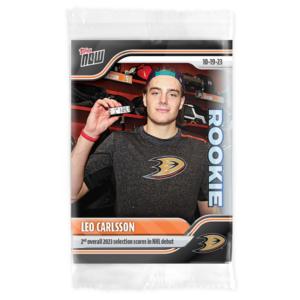 2023-24 TOPPS NOW  #13- Leo Carlsson (1 of 1038)
