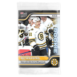 2023-24 TOPPS NOW  #18- Matthew Poitras (1 of 1038)