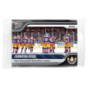 2023-24 TOPPS NOW  #22- Edmonton Oilers (1 of 209)