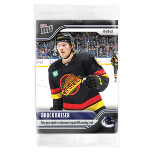 2023-24 TOPPS NOW  #47- Brock  Boeser (1 of 94)