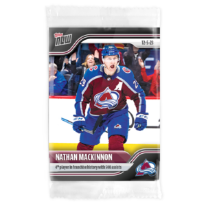 2023-24 TOPPS NOW  #54- Nathan MacKinnon (1 of 224)