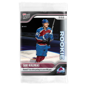 2023-24 TOPPS NOW  #60- Sam Malinski (1 of 331)
