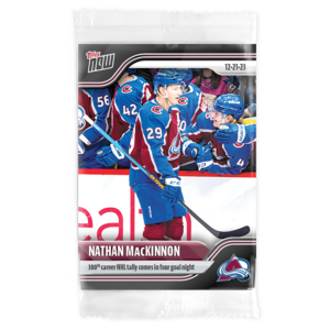 2023-24 TOPPS NOW  #67- Nathan MacKinnon 2 (1 of 258)