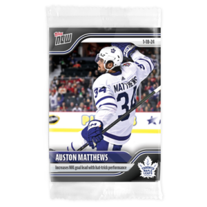 2023-24 TOPPS NOW  #91- Auston Matthews 5 (1 of 216)