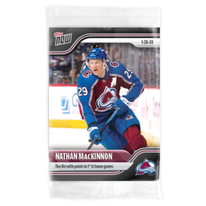 2023-24 TOPPS NOW  #98- Nathan MacKinnon 5 (1 of 170)