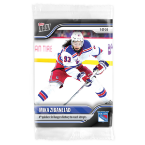 2023-24 TOPPS NOW  #102- Mika Zibanejad (1 of 160)