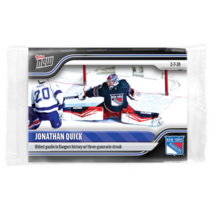 2023-24 TOPPS NOW  #112- Jonathan Quick 2 (1 of 233)