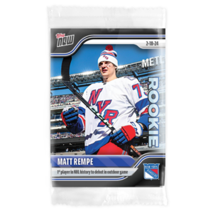 2023-24 TOPPS NOW  #123- Matt Rempe (1 of 1419)