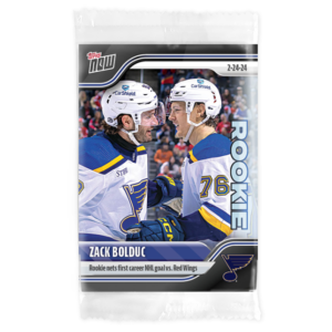 2023-24 TOPPS NOW  #127- Zack Bolduc (1 of 423)