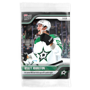 2023-24 TOPPS NOW  #137- Wyatt Johnston (1 of 168)